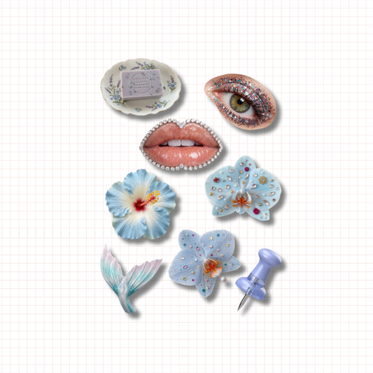 High-shine Mermaid Sticker Pack